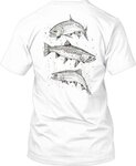 Rep Your Water The Big Three Trout Tee